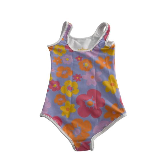 The Sundance Company A Summers Daydream Kids One Piece Swim Suit 5T - Picture 3 of 5